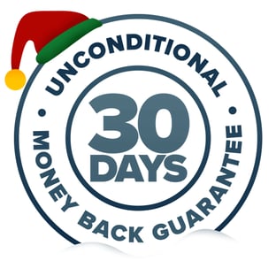 30 Day Unconditional Money Back Guarantee