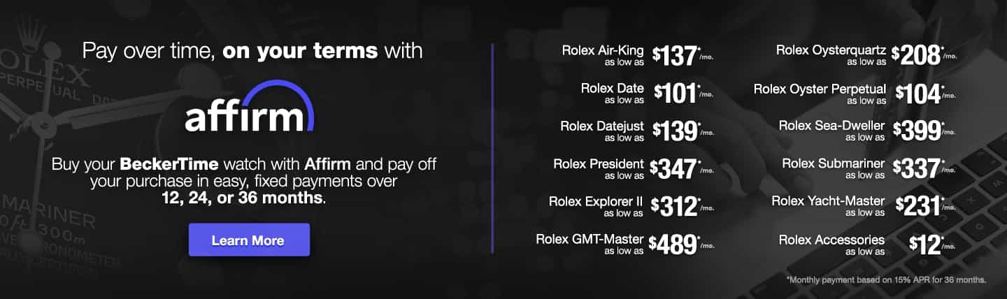 Pay at your own pace, starting at 10% APR