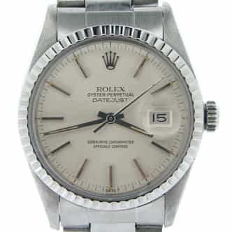 Mens Rolex Stainless Steel Datejust Silver  16030 (SKU 5775194NMT)