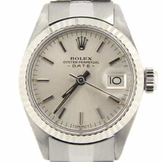 Ladies Rolex Stainless Steel Date Silver 6917 (SKU 2863771NMT)