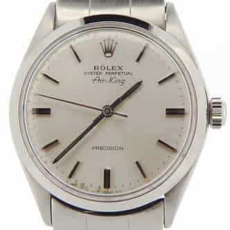 Mens Vintage Rolex Stainless Steel Air-King Precision Watch Ref. 5500 (SKU 2976615NCMT)