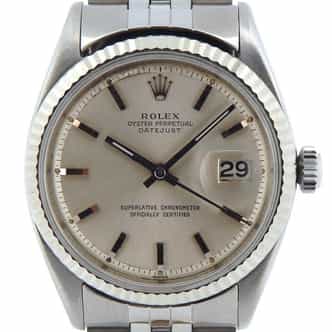 Mens Rolex Stainless Steel Datejust Silver  1601 (SKU 702786NJUBBCMT)