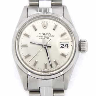 Ladies Rolex Stainless Steel Date Silver  6516 (SKU 2862775MT)
