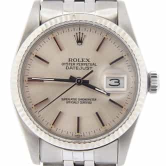 Mens Rolex Stainless Steel Datejust Silver 16014 (SKU 8667440MT)