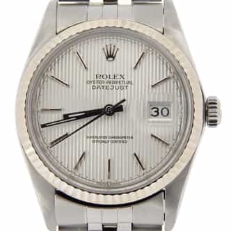 Mens Rolex Stainless Steel Datejust Silver  16014 (SKU 8188621NMT)