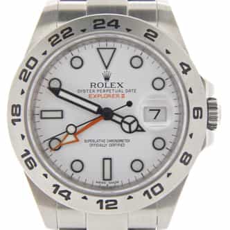 Mens Rolex Stainless Steel Explorer II 42mm White  216570 (SKU 216570E2NNMT)