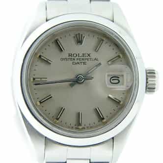 Ladies Rolex Stainless Steel Date Silver  6916 (SKU 3911137MT)