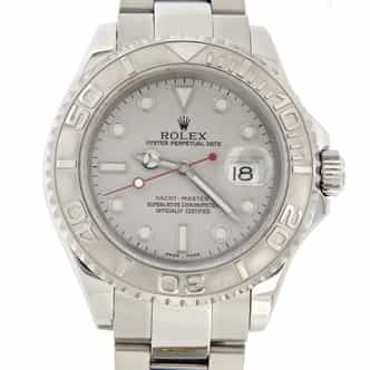 Mens Rolex Stainless Steel & Platinum Yacht-Master Watch Ref. 16622 (SKU Z373359MT)