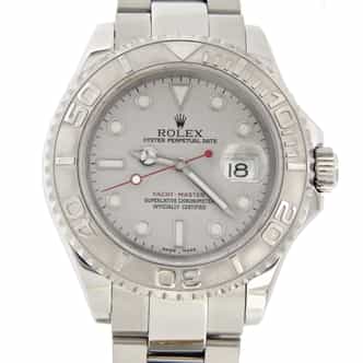 Mens Rolex Stainless Steel & Platinum Yacht-Master Watch Ref. 16622 (SKU Z373359MT)