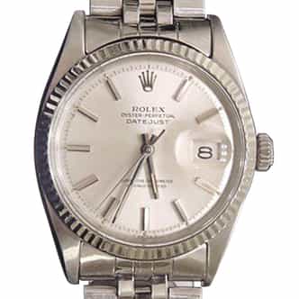 Mens Rolex Stainless Steel Datejust Silver  1601 (SKU 5611111BCMT)