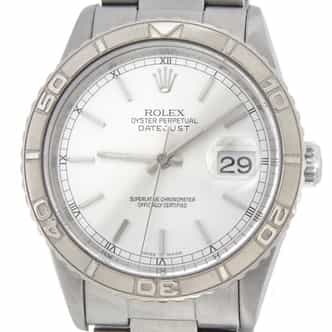 Mens Rolex Stainless Steel Datejust Turn-O-Graph Silver  16264 (SKU F180739MT)
