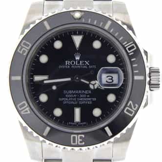 Mens Rolex Stainless Steel Submariner Black 116610 (SKU 9765411NNMT)