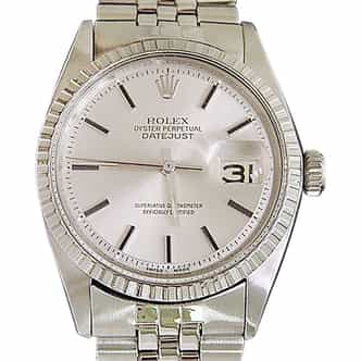 Mens Rolex Stainless Steel Datejust Silver 1603 (SKU 958043MT)