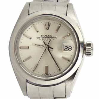 Ladies Rolex Stainless Steel Date Silver 6916  (SKU 3942644MT)