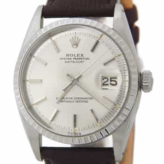 Mens Rolex Stainless Steel Datejust Silver  1603 (SKU 1627112AMT)