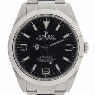 Mens Rolex Stainless Steel Explorer I Watch 214270 (SKU 6951T2V2AMT)