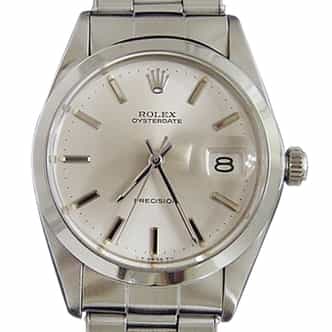Mens Rolex Stainless Steel Oysterdate Silver  6694 (SKU 2057016BCMT)