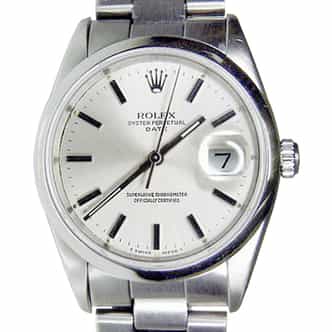 Mens Rolex Stainless Steel Date Silver 15200 (SKU L522378MT)