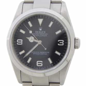 Mens Rolex Stainless Steel Explorer I Watch 114270 (SKU Z126314AMT)