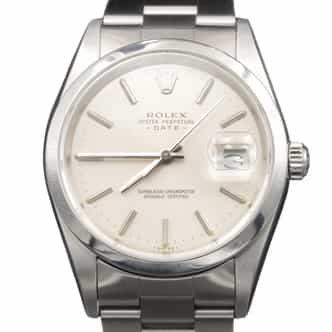Mens Rolex Stainless Steel Date Watch Silver Dial 15200 (SKU P894601FPOAMT)