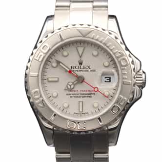 Ladies Rolex Stainless Steel & Platinum Yacht-Master  169622 (SKU D725144FPAMT)