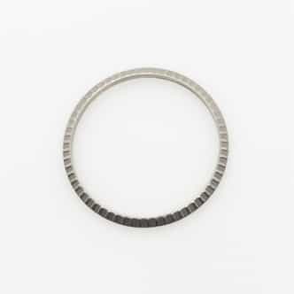 Mens Rolex Stainless Steel Engine-Turned Bezel for 36mm Rolex Datejust (SKU ETB41603MT)