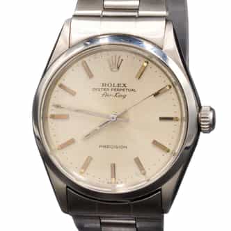 Mens Vintage Rolex Stainless Steel Air-King Watch Ref. 5500 (SKU 2893630FPAMT)