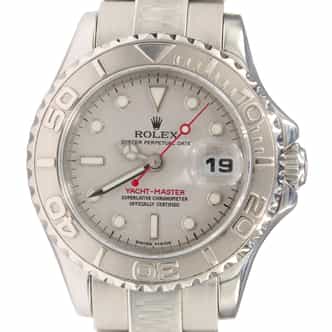 Ladies Rolex SS & Platinum Yacht-Master 169622 Watch (SKU D930882FPAMT)