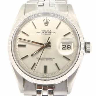 Mens Rolex Stainless Steel Datejust Silver  1603 (SKU 3206316NMT)