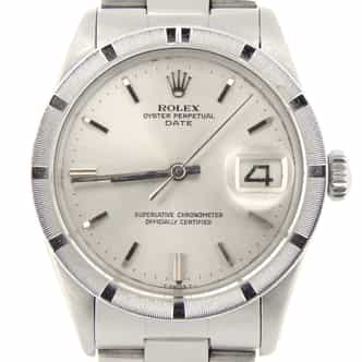 Mens Rolex Stainless Steel Date Silver  1501 (SKU 161V8583MT)