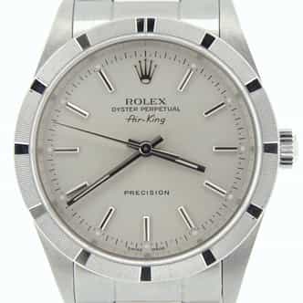 Mens Rolex Stainless Steel Air-King Silver  14010 (SKU P287962NCMT)