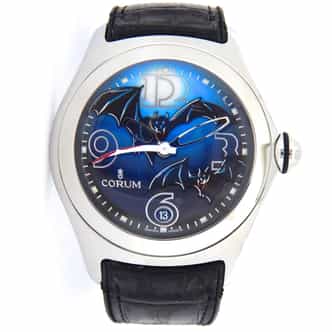 Mens Corum Stainless Steel Limited Edition Bat Bubble Watch (SKU 08215020NMT)