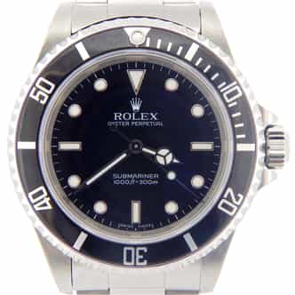 Mens Rolex Stainless Steel Submariner Black  14060M (SKU F726292MNNMT)