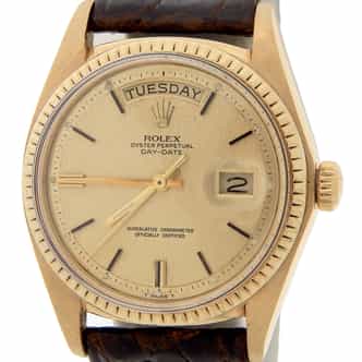 Mens Rolex 18K Gold Day-Date President Champagne  1803 (SKU 3594606NMTB)