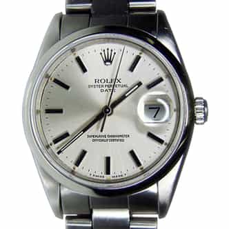 Mens Rolex Stainless Steel Date Silver 15200 (SKU L522378MT)