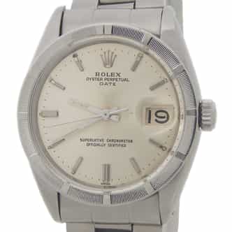 Mens Rolex Stainless Steel Date Model 1501 with Silver Dial (SKU 718547FAMT)