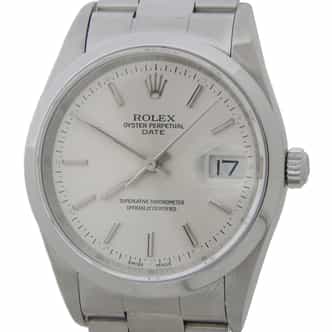 Mens Rolex Stainless Steel Date Silver 15200 (SKU K242133AMT)