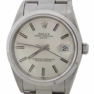 Mens Rolex Stainless Steel Date Watch Silver Dial 15200 (SKU X613981AMT)