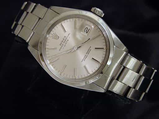 Mens Rolex Stainless Steel Date Silver  1500 (SKU 2561293DMT)