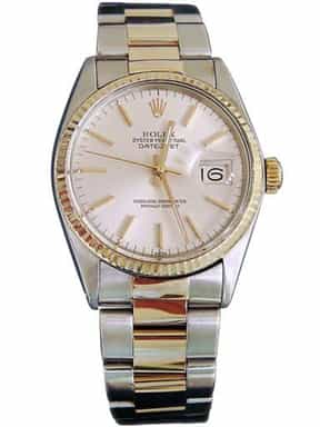 Mens Rolex Two-Tone Datejust Silver 16013 (SKU 16013SILVERMT)