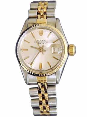 Ladies Rolex Two-Tone 14K/SS Date Silver  6517 (SKU 1624972MT)