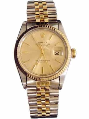 Mens Rolex Two-Tone 18K/SS Datejust Champagne  16013 (SKU 5315916MT)