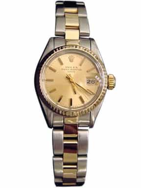 Ladies Rolex Two-Tone Date Champagne  6917 (SKU 6576237MT)