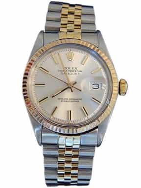 Mens Rolex Two-Tone 14K/SS Datejust Silver  1601 (SKU DJ451111BCMT)