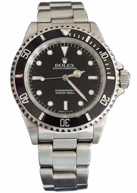 Mens Rolex Stainless Steel Submariner Black  14060 (SKU U632070NNBCMT)