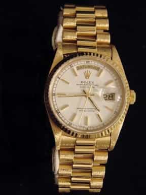 Mens Rolex 18K Gold Day-Date President White  18238 (SKU L900511MT)