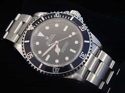 Mens Rolex Stainless Steel Submariner Black  14060 (SKU 5121111NNBCMT)