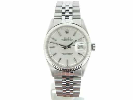 Mens Rolex Stainless Steel Datejust Silver  1601 (SKU 1599807BCMT)
