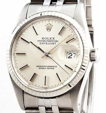 Mens Rolex Stainless Steel Datejust Silver  16014 (SKU 16014111MT)