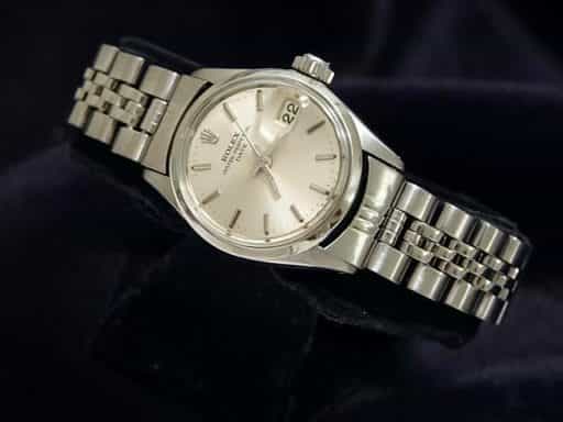 Ladies Rolex Stainless Steel Date Silver  6516 (SKU 1163652MT)